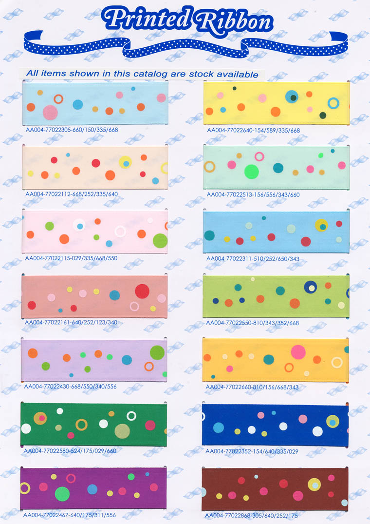 Dot Fun Satin Ribbon