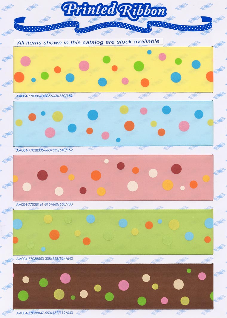 Dot Fun Satin Ribbon