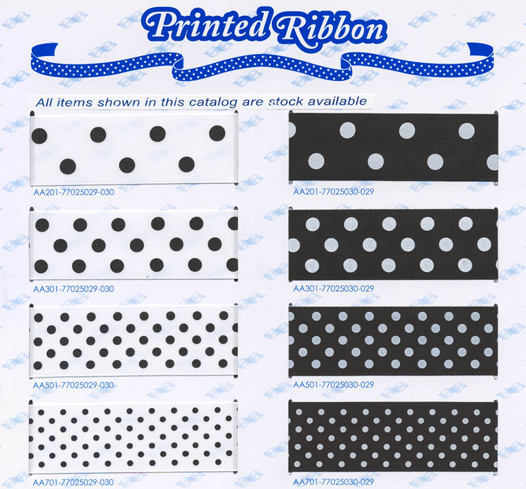 Dot Fun Satin Ribbon